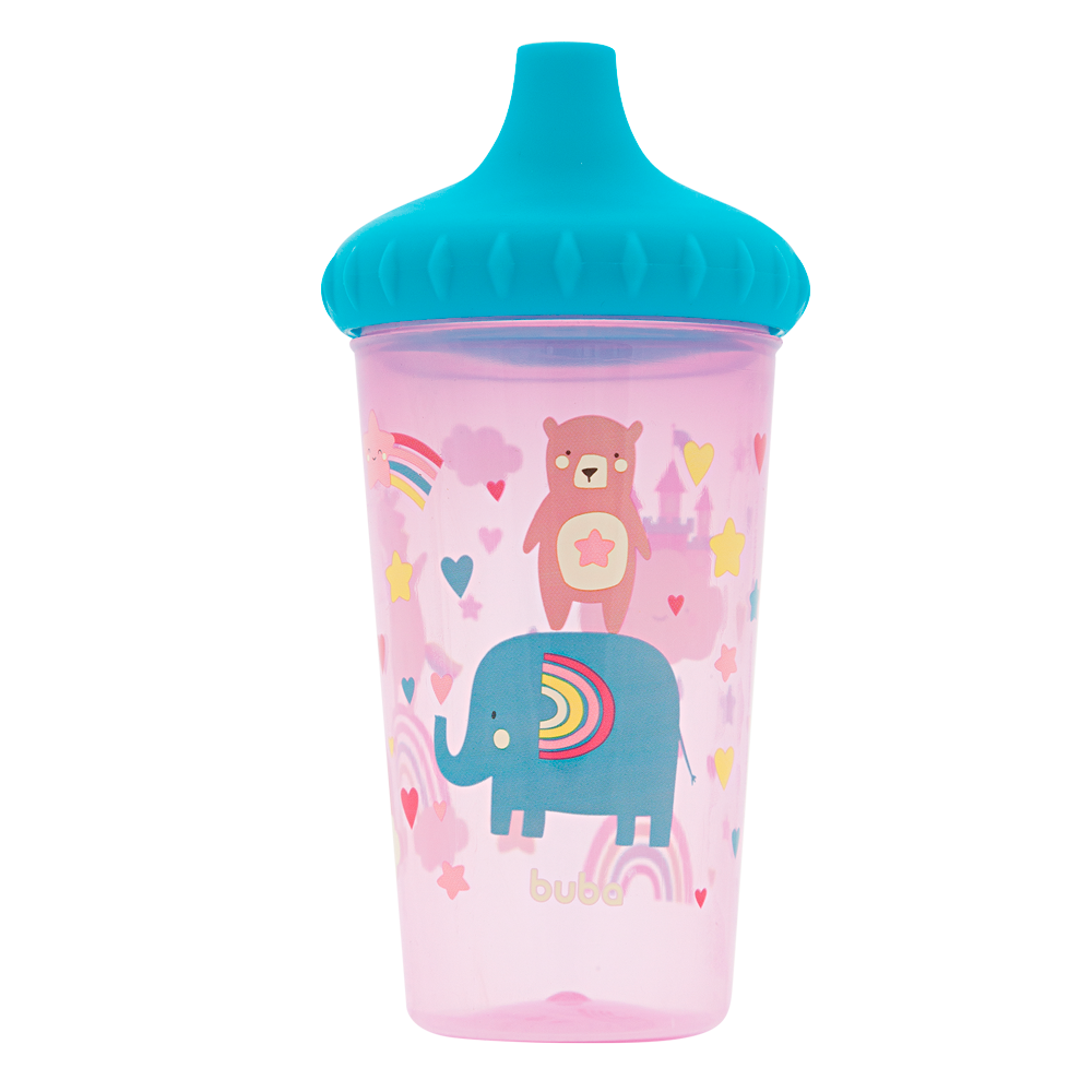 Copo Antivazamento Baby Unicórnio 300ml - Buba