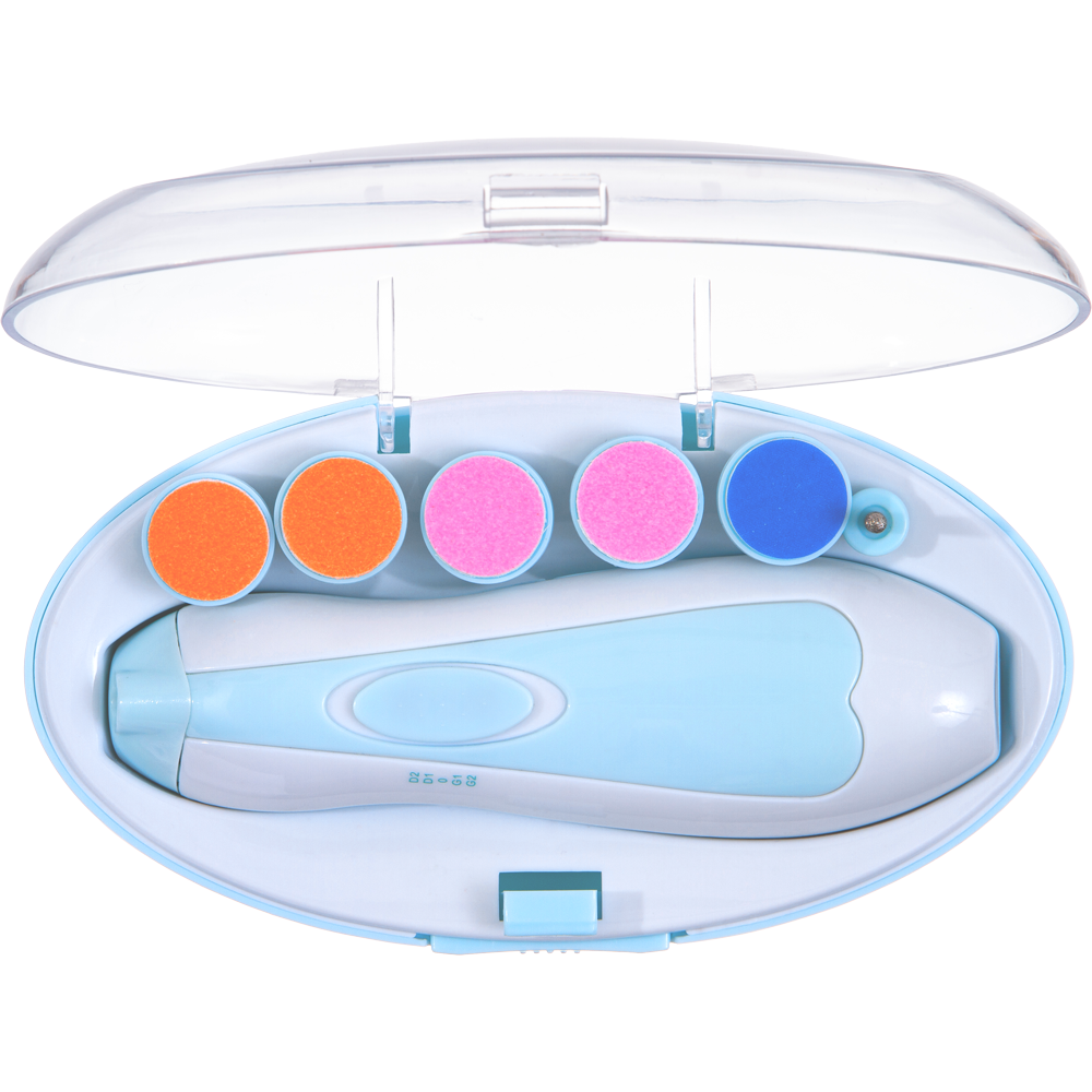 Kit Lixas de Unha Elétrico Buba Para Bebê