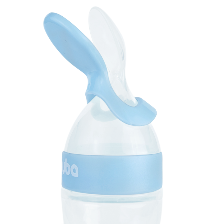 Colher Dosadora em Silicone Buba Azul