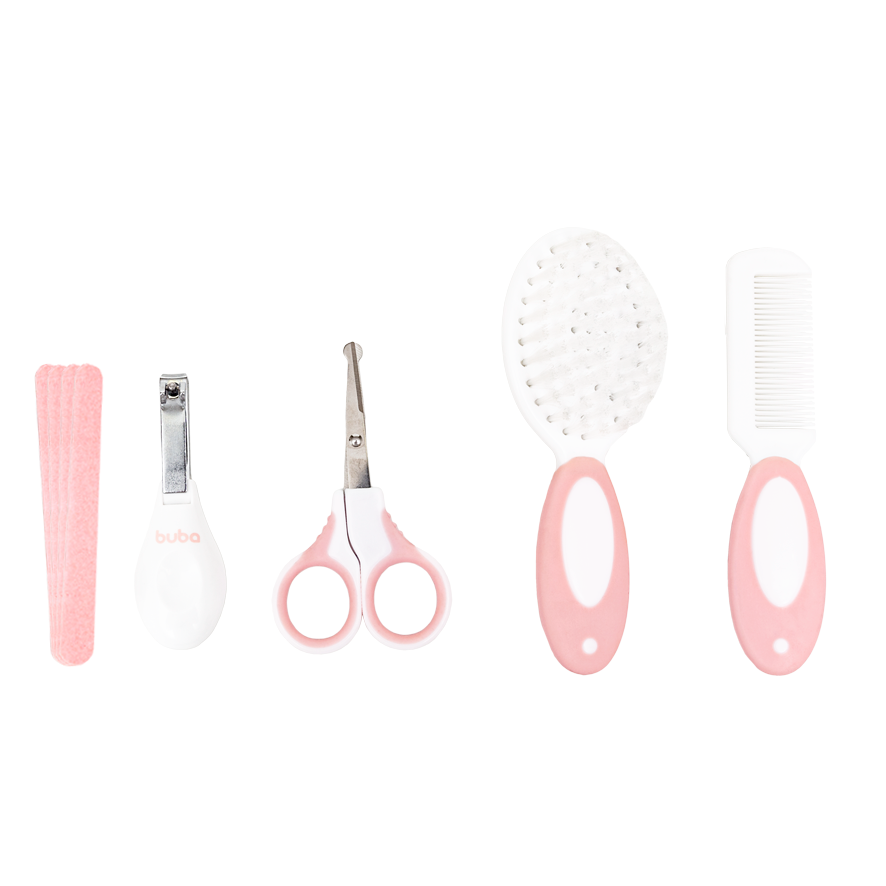 Kit Cuidados Baby com Estojo - Buba Rosa