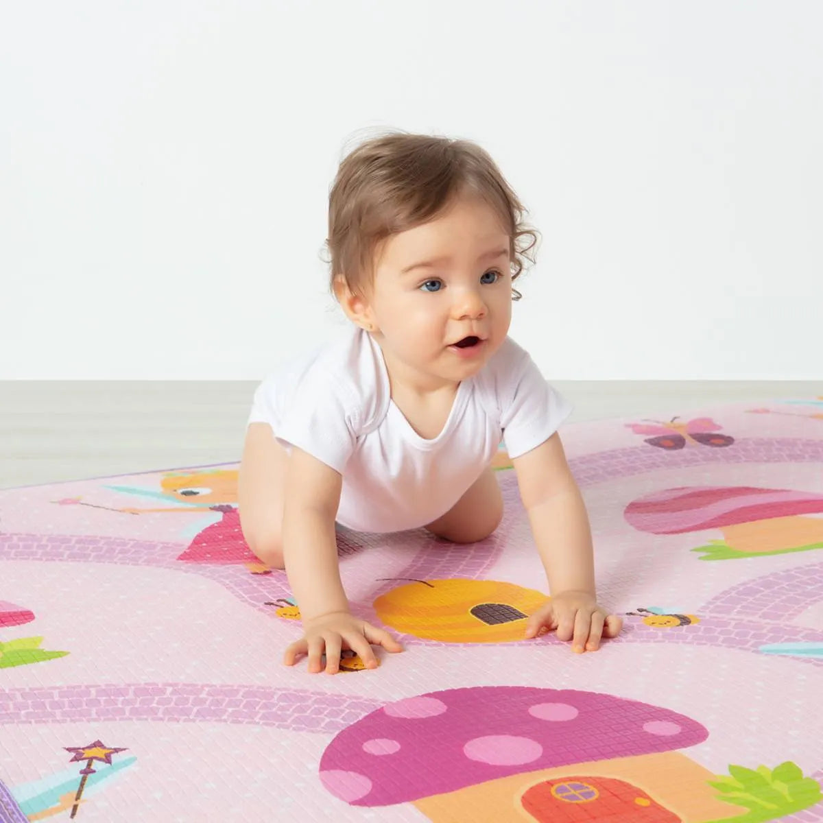 Tapete de Atividades Dupla Face 120cm x 180cm - Dobrável Fada