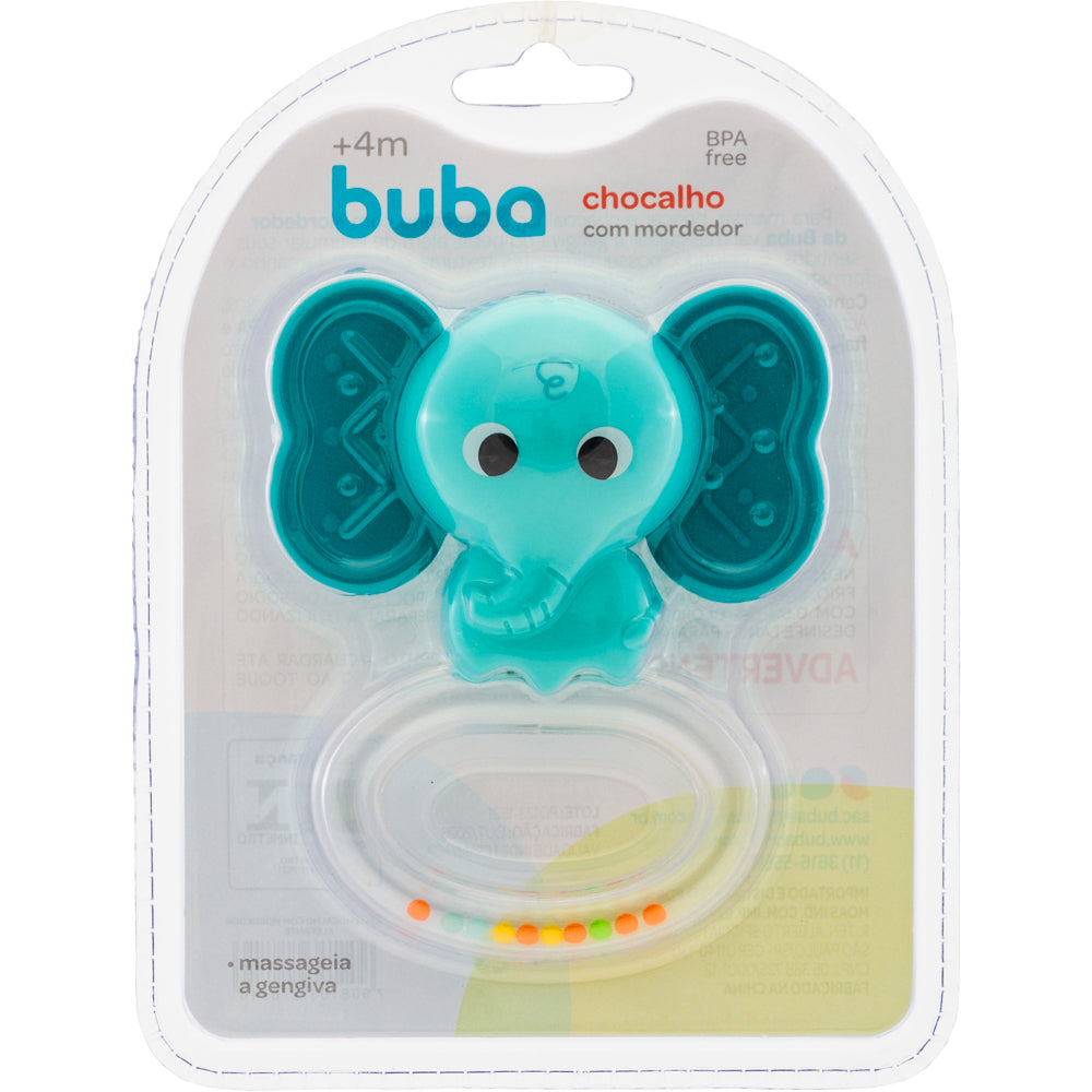 Chocalho com Mordedor Buba Elefante