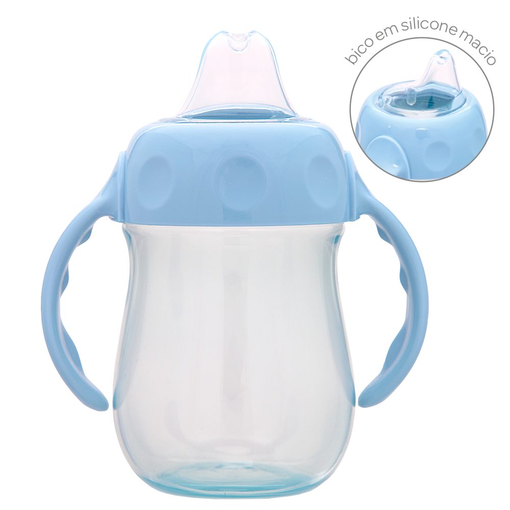 Copo de Treinamento com Alça 160ml - Azul