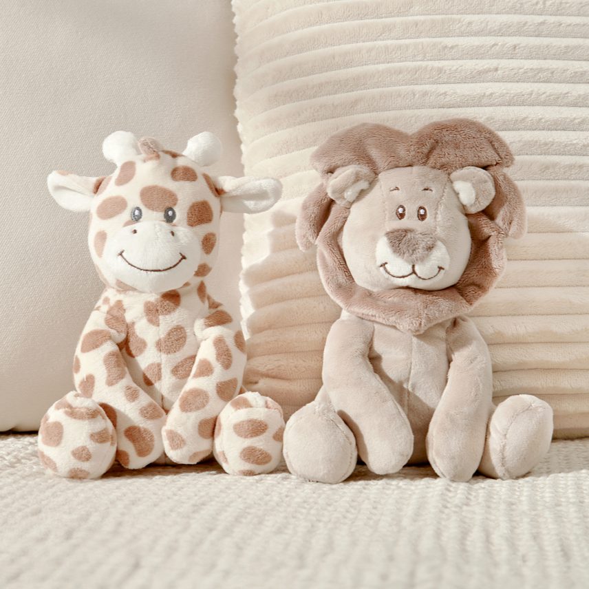 Pelúcia Decorativa Bebê Safari Buba