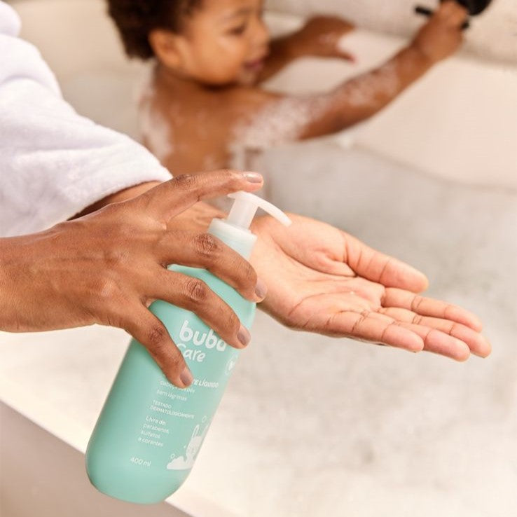 Sabonete Líquido Bebê de Corpo 400ml (0m+) - Buba Care
