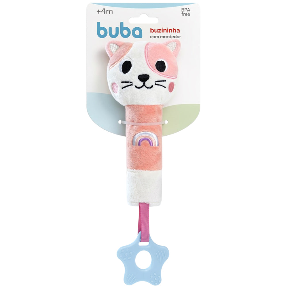 Buzininha Com Mordedor Buba Zoo Gato
