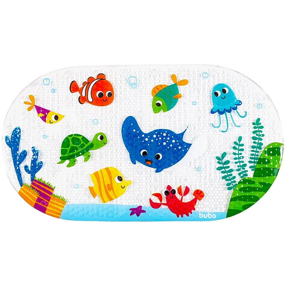 Tapete Para Banho Fundo do Mar - Buba