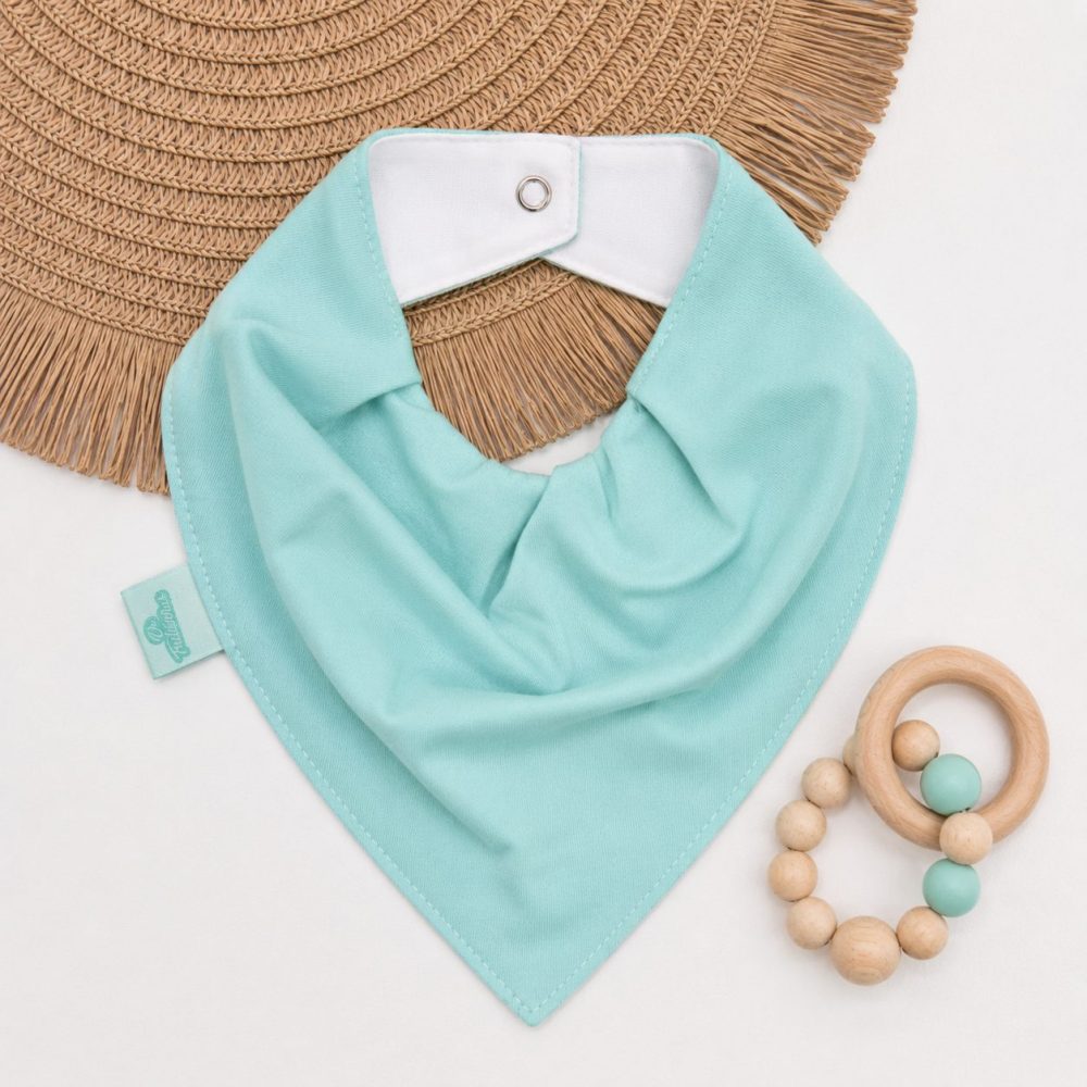 Bandana Impermeável para Bebê - Verde Água
