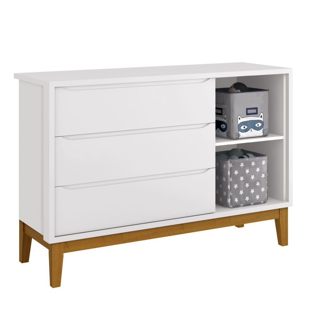 Cômoda Sapateira Classic Reller - Branco Fosco
