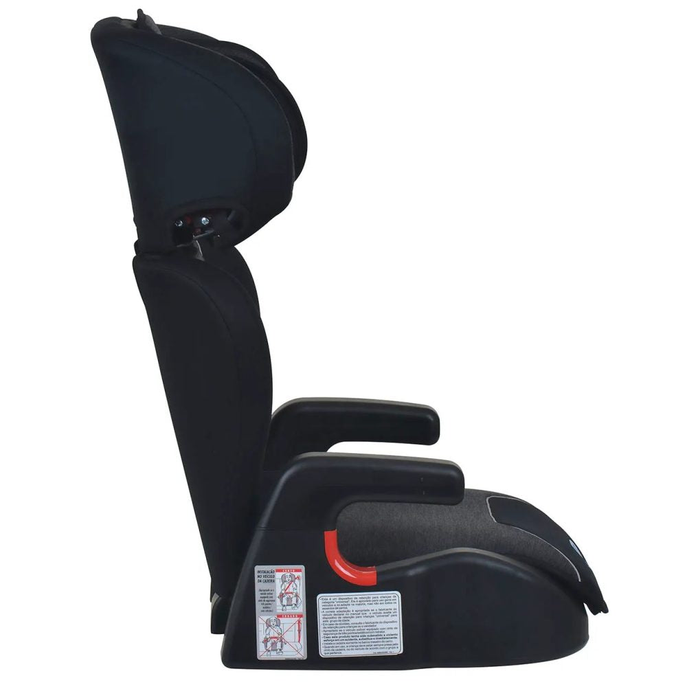 Cadeira para Auto Burigotto Protege Reclinável Mescla Preto