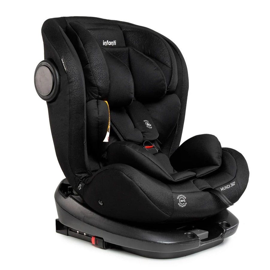 Cadeira para Auto Infanti Para Auto Mundi 360º Preto