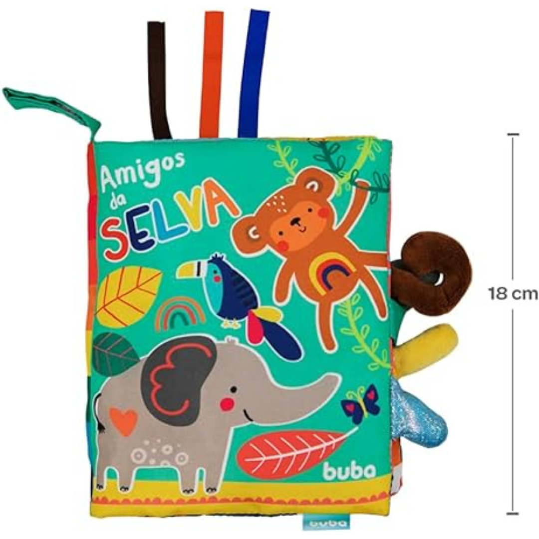 Livro de Atividades Sensorial Selva - Buba