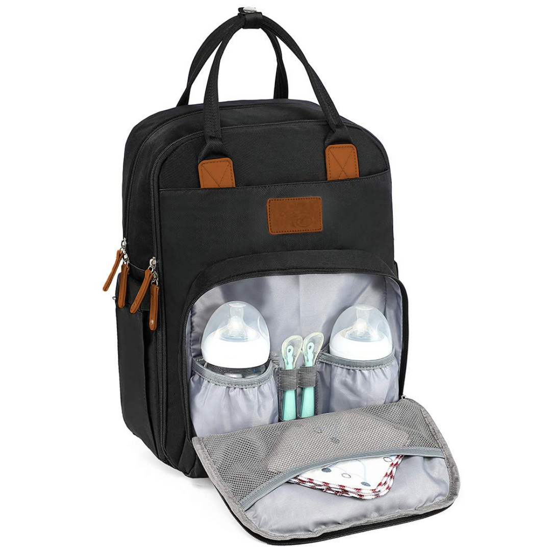 Mochila Maternidade Funcional Alice Preto