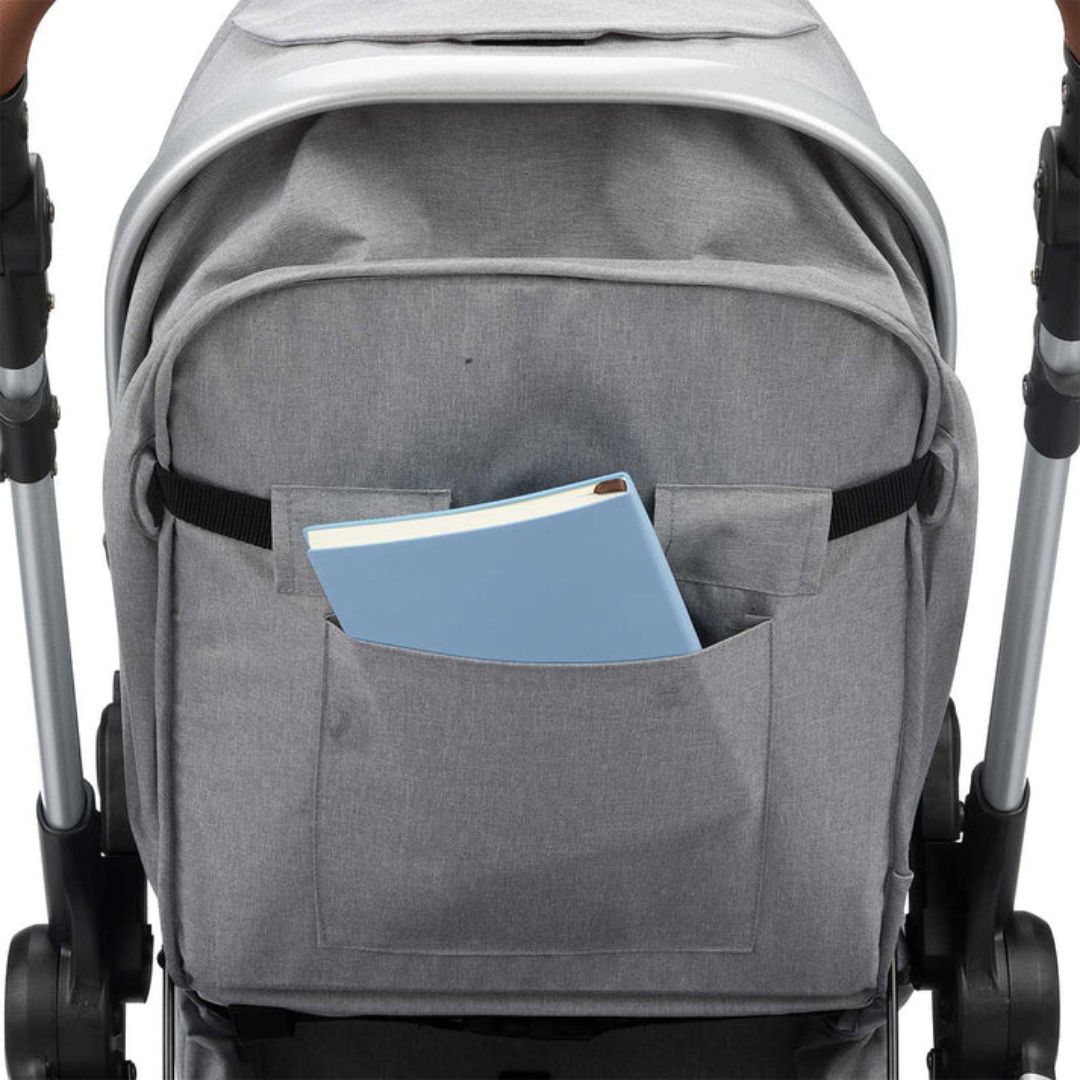 Carrinho Infanti Romanzo Trio Com Base Normal Cinza Granizo