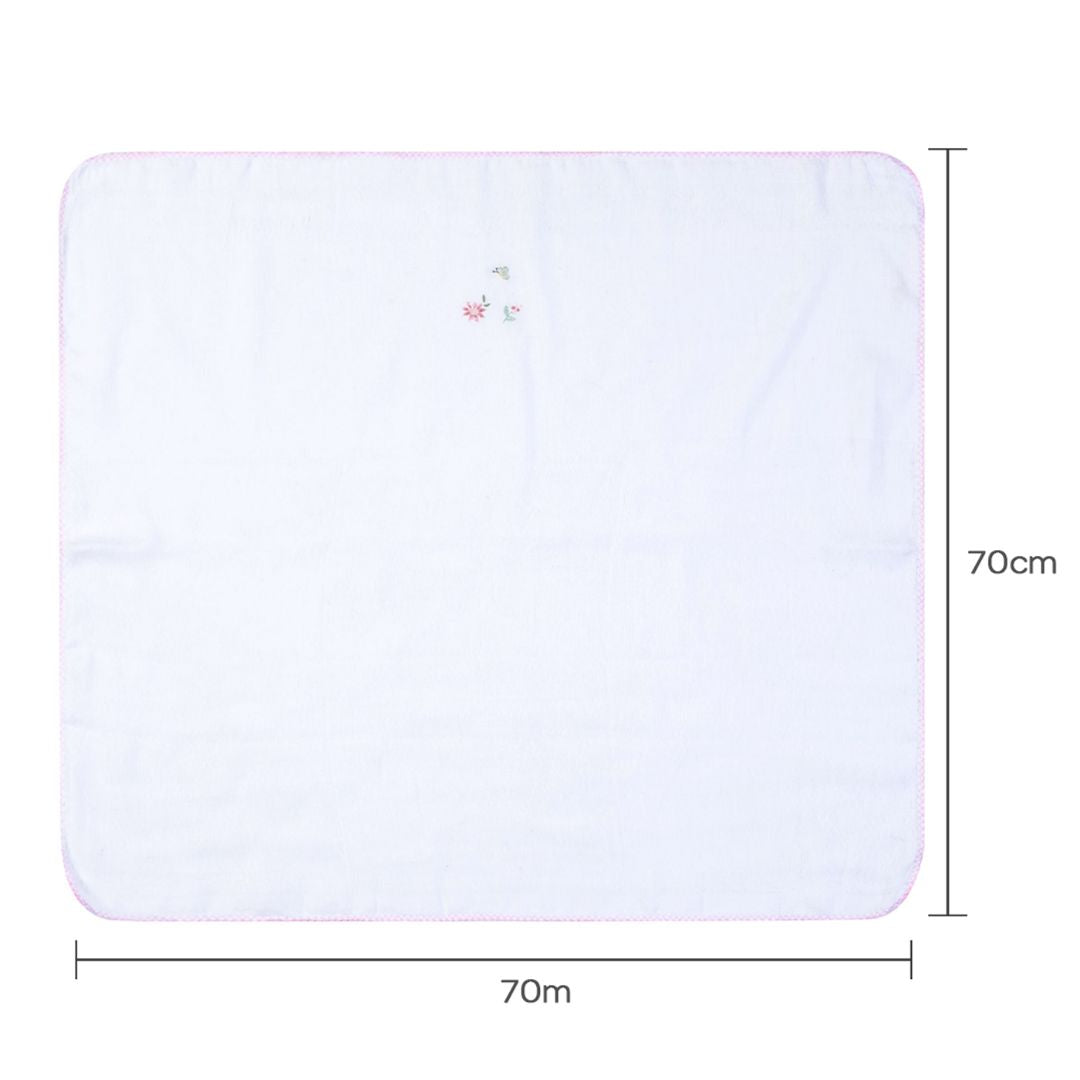 Fralda Bordada Papi 70cmx70cm - Floralzinho