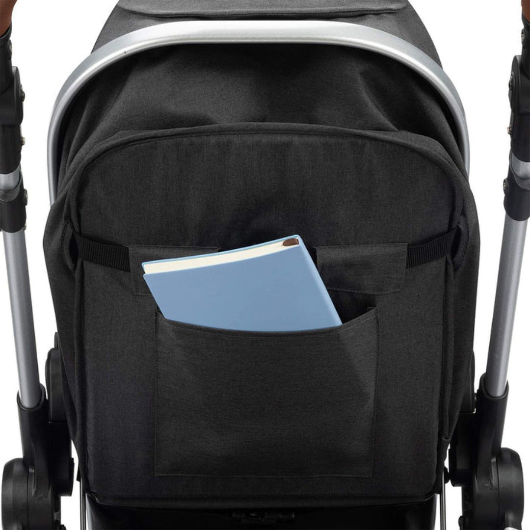 Carrinho Infanti Romanzo Trio Com Base Normal Preto Granizo