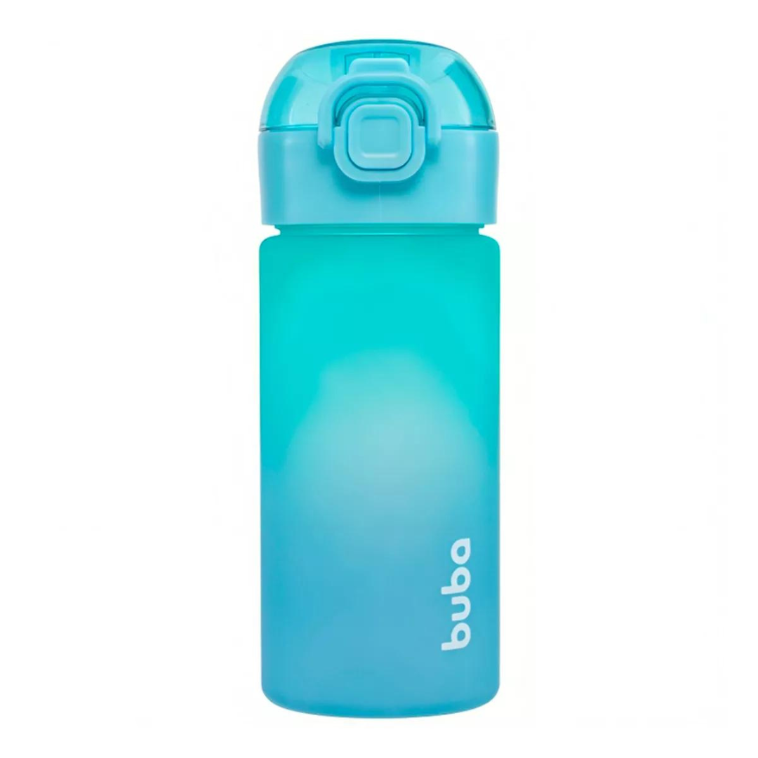 Garrafa Buba Degradê Azul e Verde Antivazamento 450ml