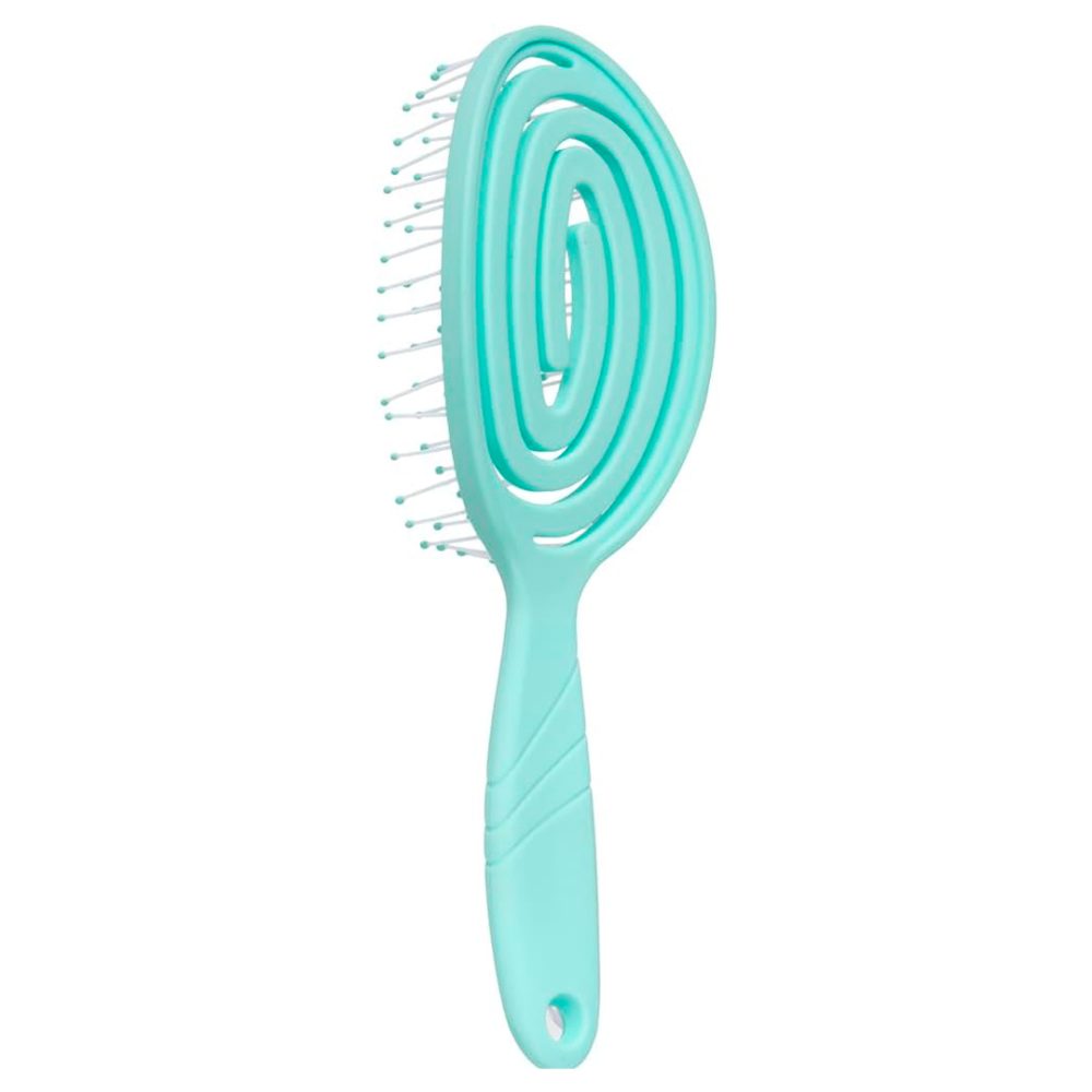 Escova De Cabelo Buba Flexi Comfort Verde