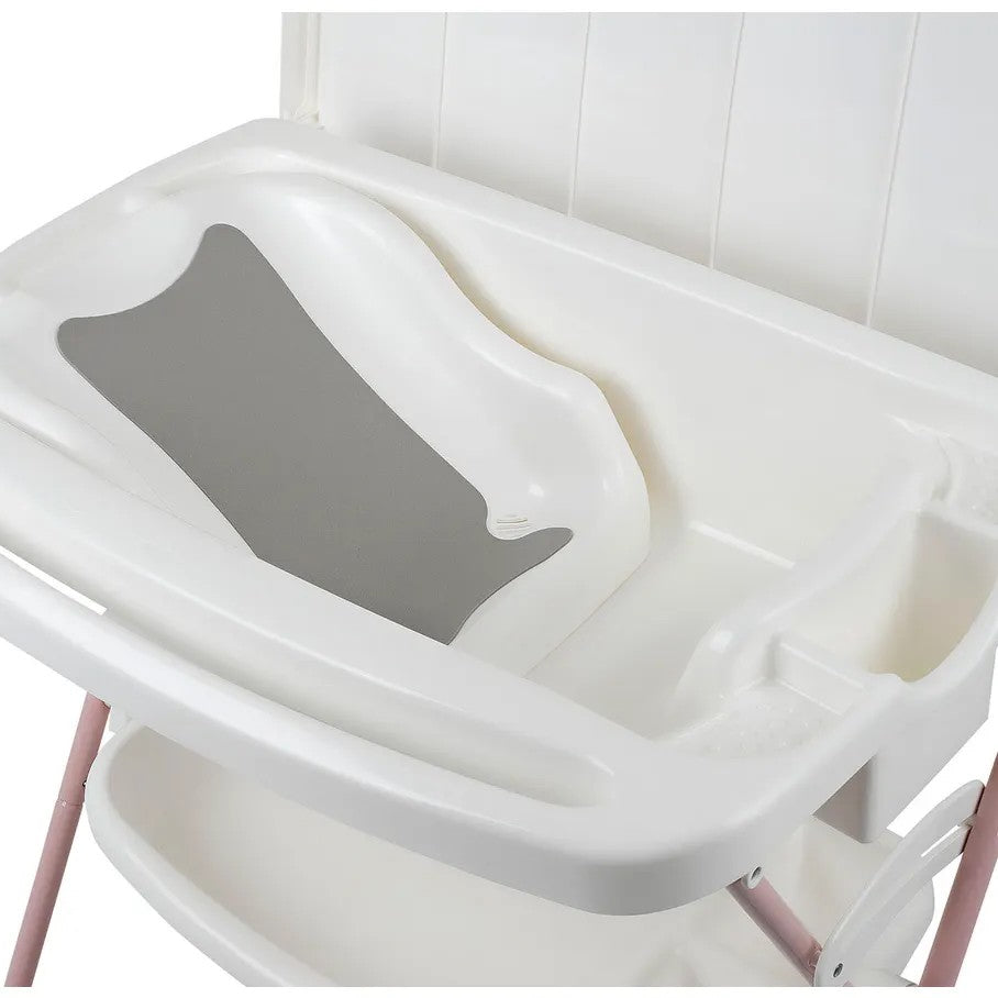 Banheira Splash+ Burigotto com Trocador e Suporte - Rosê