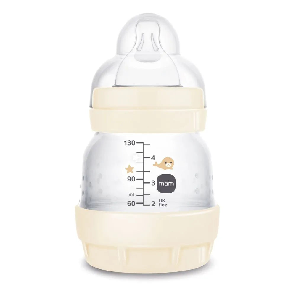 Kit Mamadeiras MAM Anticólica Fundo Do Mar Bege 130ml+260ml