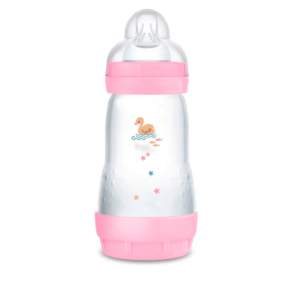 Kit Mamadeiras MAM Anticólica Rosa 130ml + 260ml