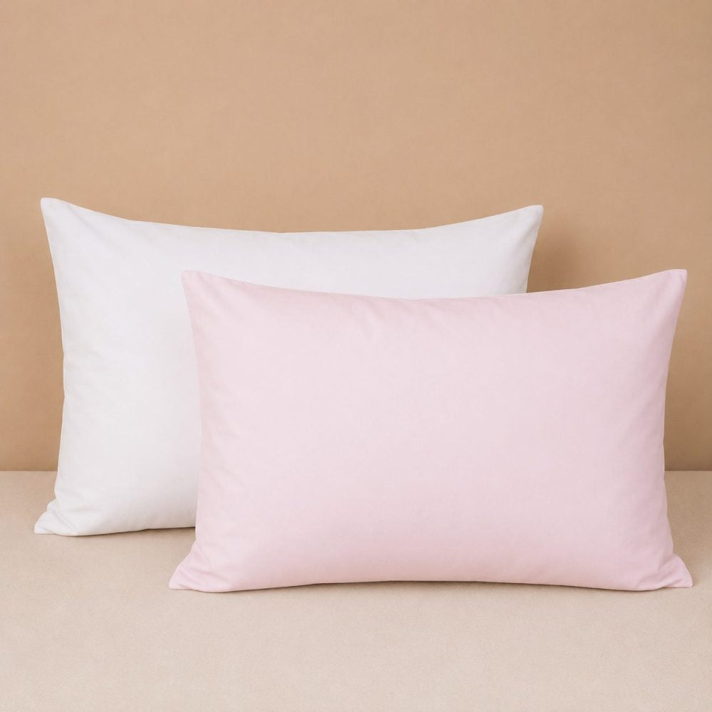 Kit de Fronha Papi Malha 100% Algodão Rosa
