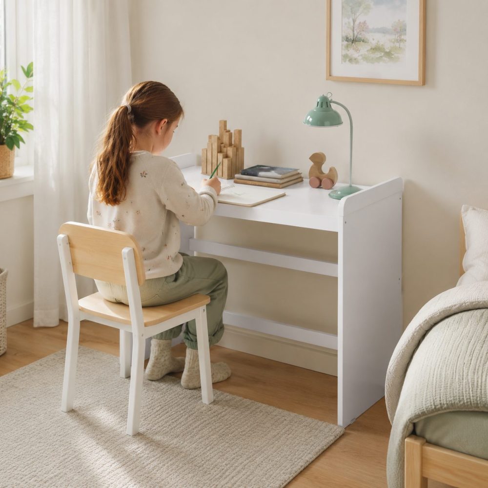 Mini Berço Zain 3 em 1 Com Colchão Reller - Branco Fosco