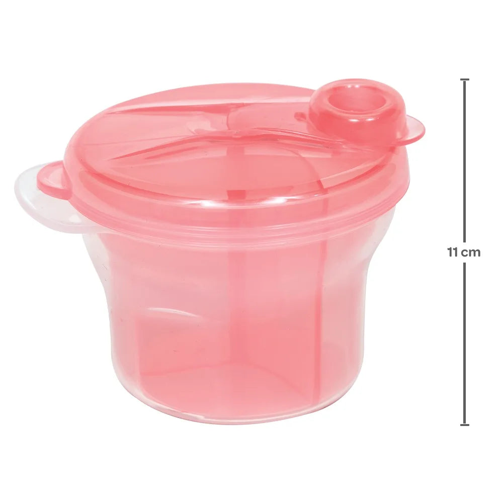 Pote para Leite em Pó Rosa - Buba