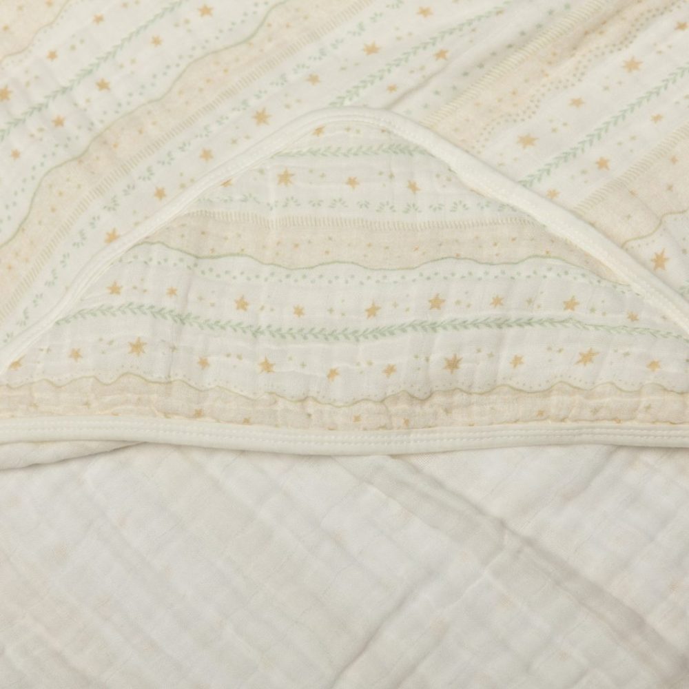 Toalha de Banho Bebê Soft em Algodão 80cmx80cm - Estrelas