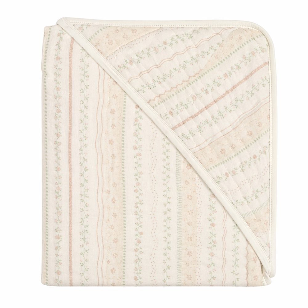Toalha de Banho Bebê Soft em Algodão 80cmx80cm - Flores