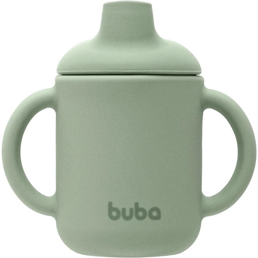 Copo de Transição em silicone 120mL - Verde