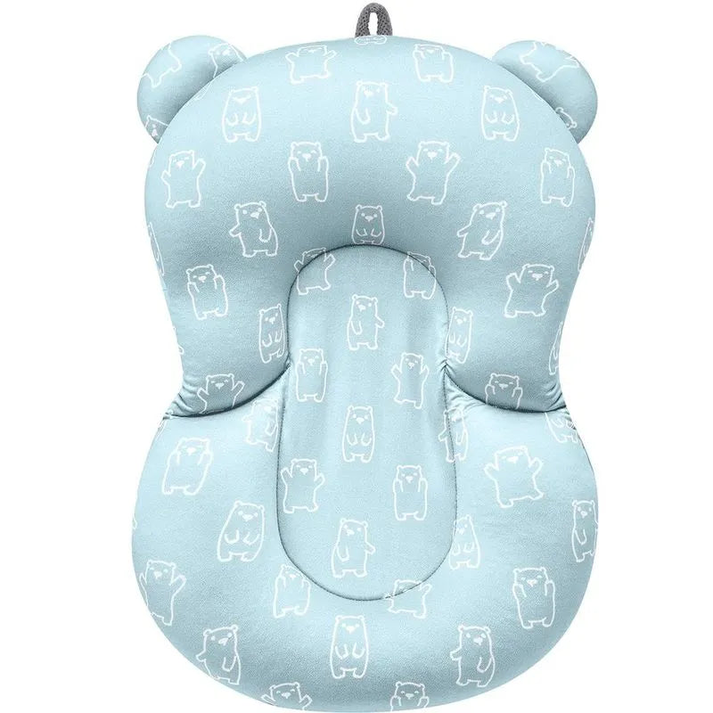 Almofada de Banho Bebê Ursinho Azul Buba