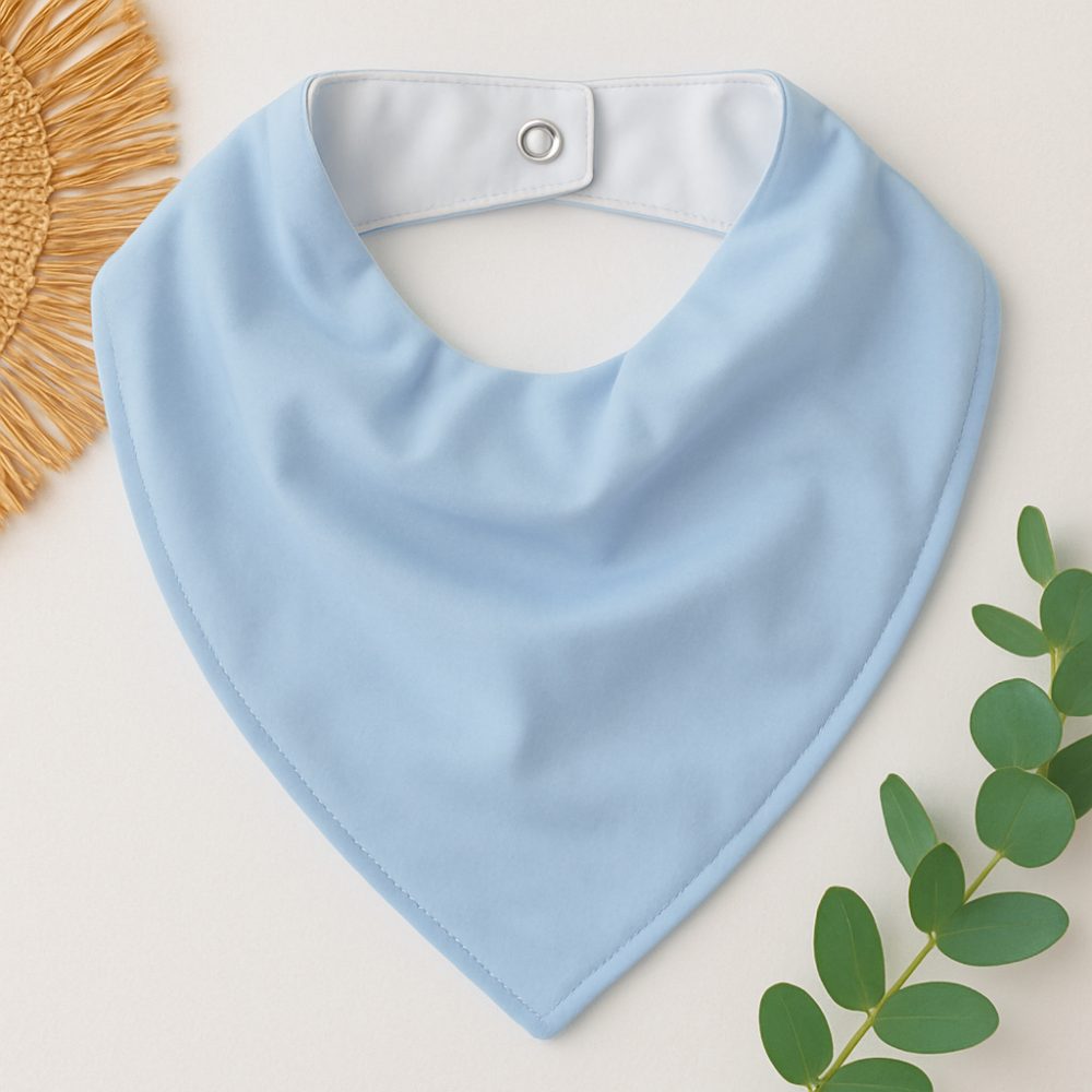 Bandana Impermeável para Bebê - Azul