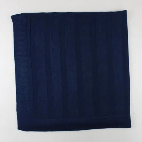 Manta De Tricô Avulsa Básica
Azul Marinho