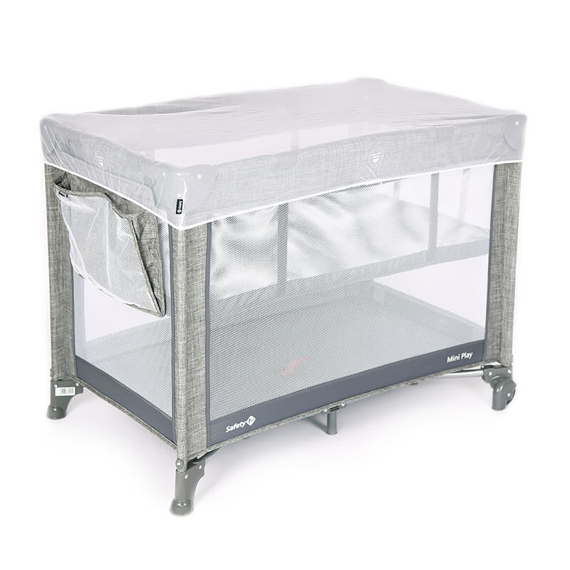 Berço Cercado Portátil Mini Play Cinza - Safety 1st