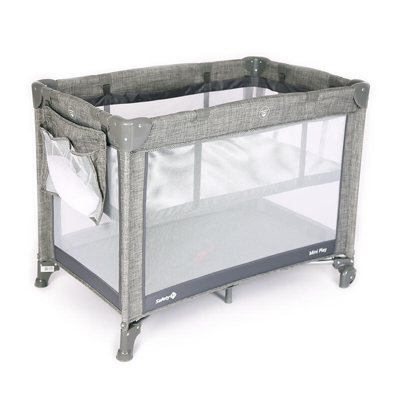 Berço Cercado Portátil Mini Play Cinza - Safety 1st