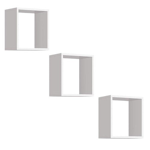 Kit Nicho Juju com 3 Peças Branco - Reller