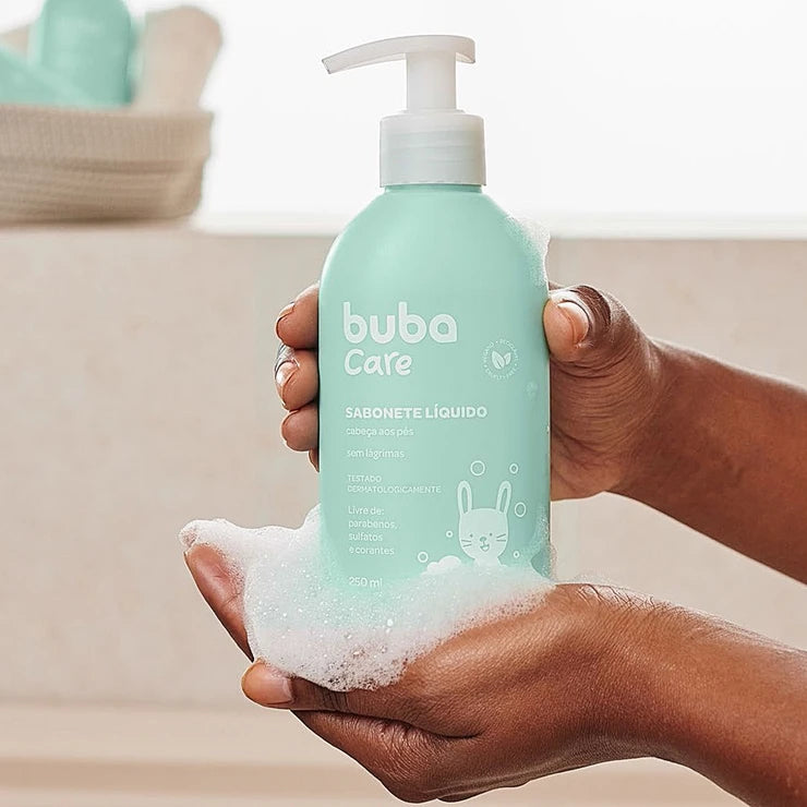 Sabonete Líquido Bebê de Corpo 400ml (0m+) - Buba Care