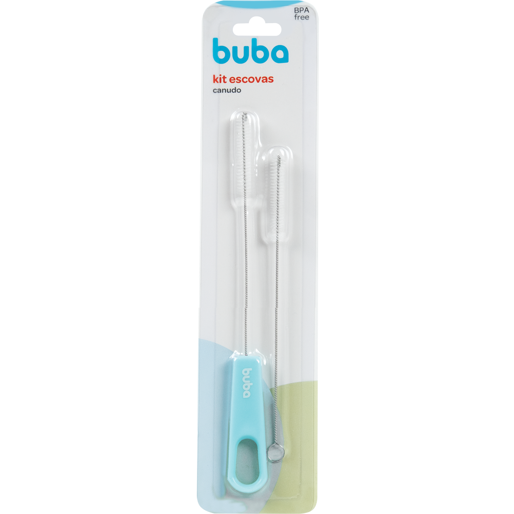 Kit Escova de Limpeza para Canudo Buba