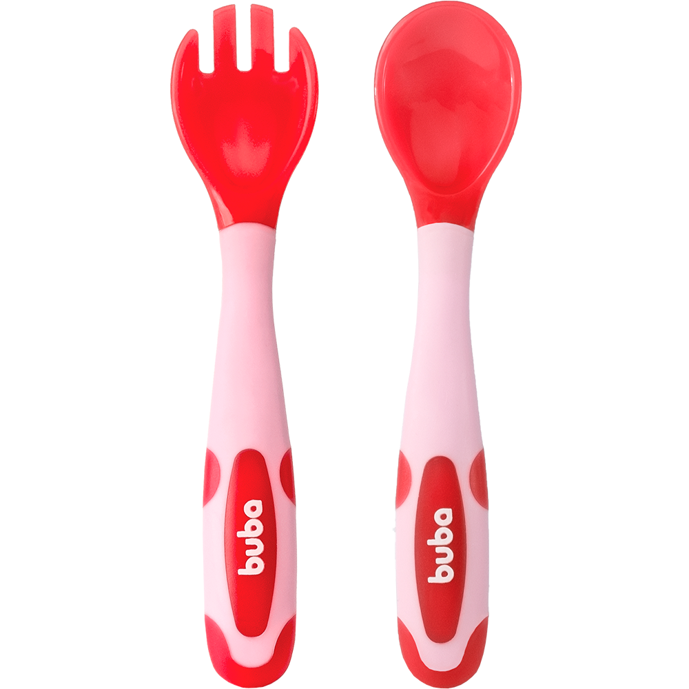 Kit Talher Flexível e Termossensível Buba Rosa
