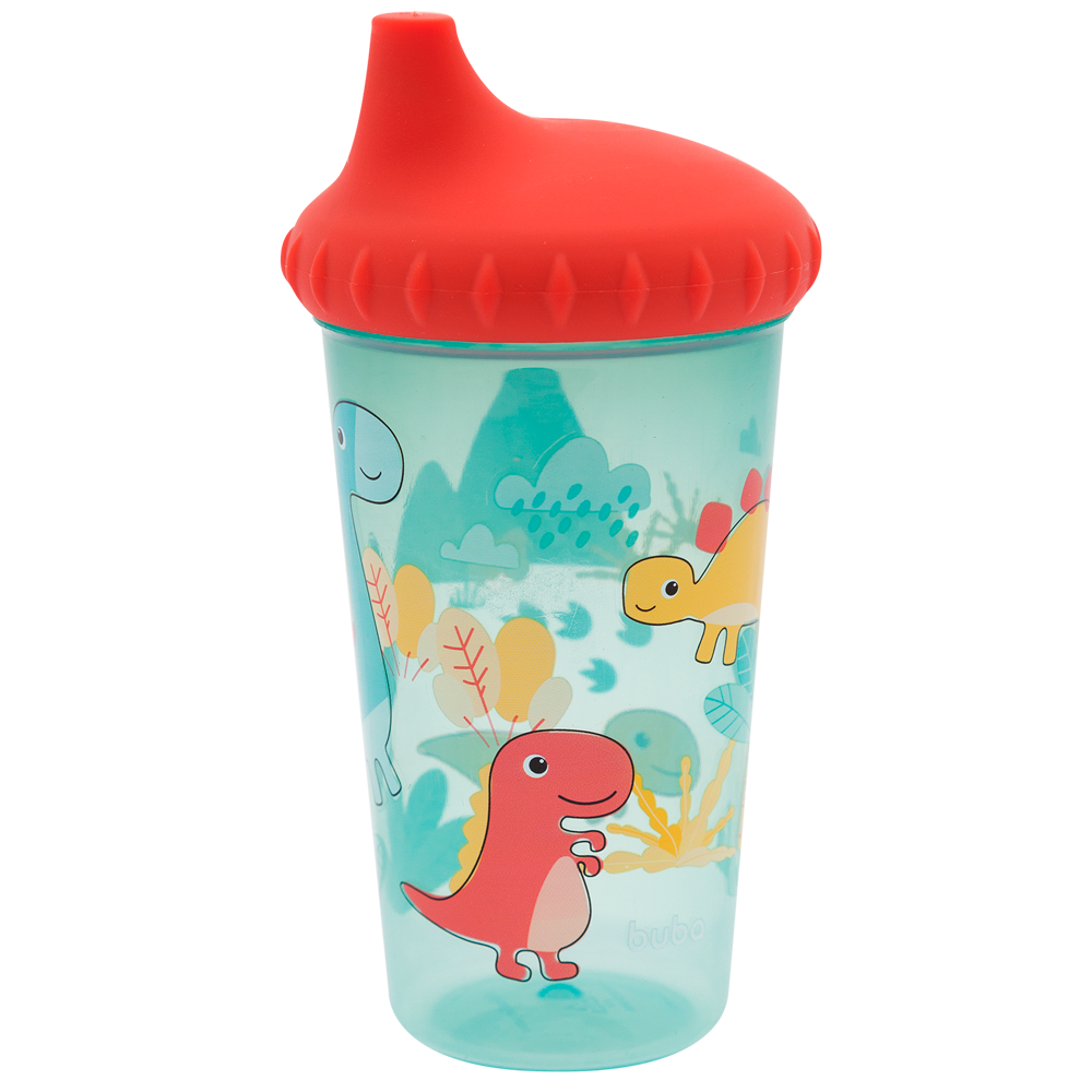 Copo Antivazamento Baby Dino 300ml - Buba