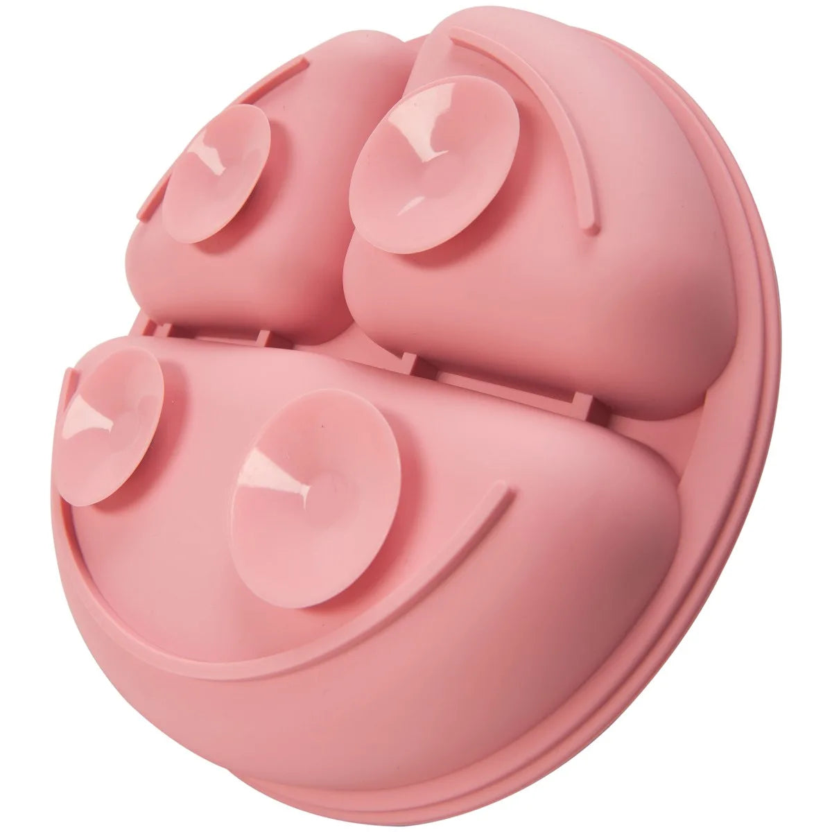 Pratinho em Silicone Com Ventosa da Buba - Rosa
