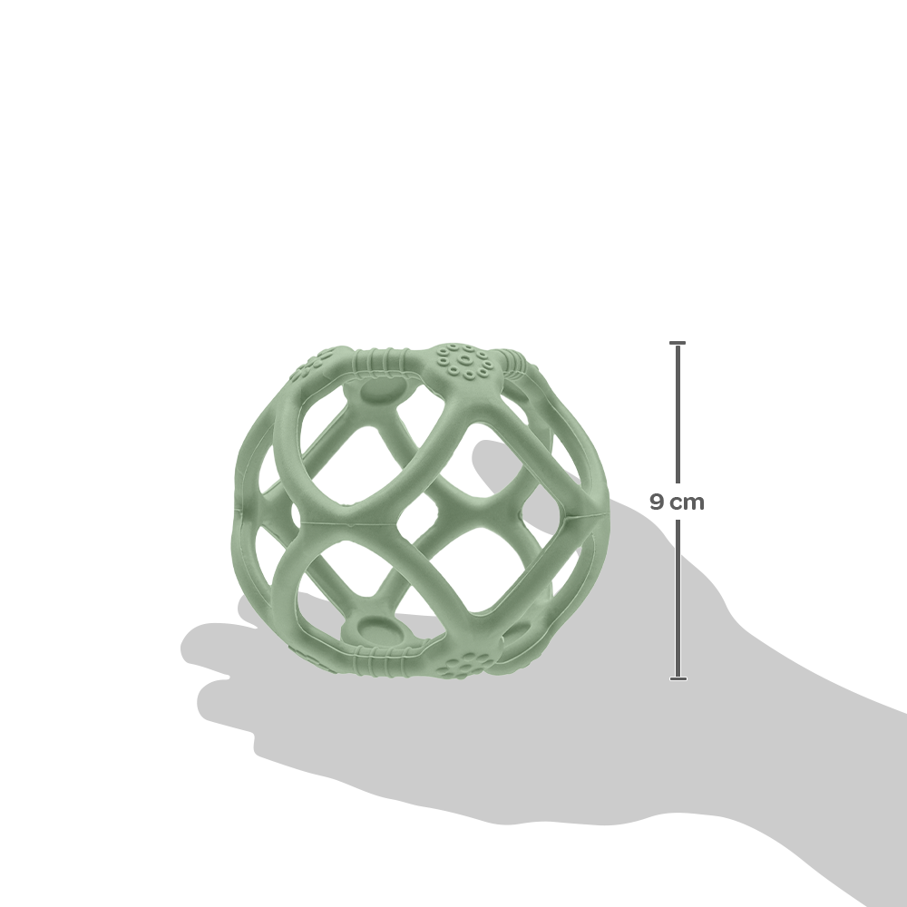 Mordedor Bola em Silicone (4M+) Verde - Buba