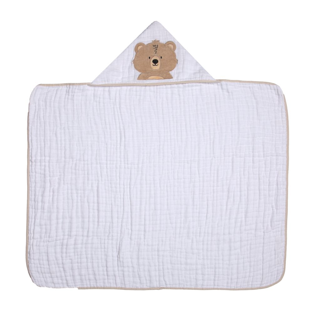Toalha de Banho Soft 3 Camadas 90cm X 75cm - Urso Ted