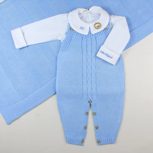 Kit Saída Maternidade Personalizável Completa João | Personalize Com o Nome do Seu Príncipe