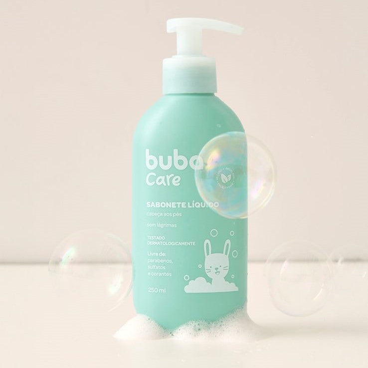 Sabonete Líquido Bebê de Corpo 400ml (0m+) - Buba Care