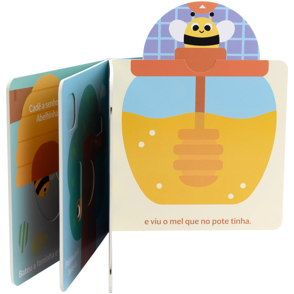 Livro Infantil Educativo Sensorial Buba - Cadê a Senhorita Abelhinha?