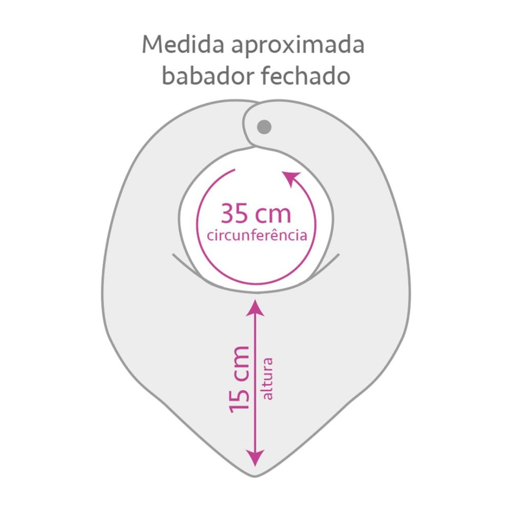 Kit Babador Bandana Papi 100% Algodão - Linho Bege
