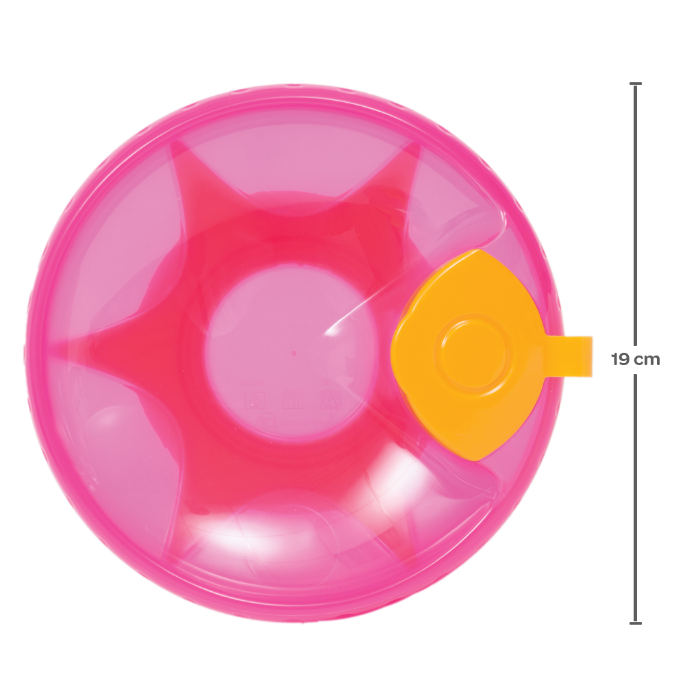Prato Térmico Buba com Ventosa - Rosa