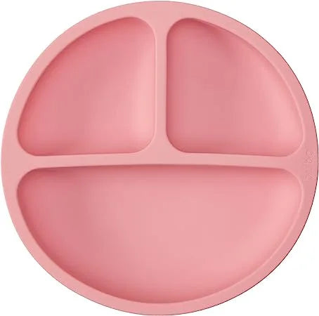 Pratinho em Silicone Com Ventosa da Buba - Rosa
